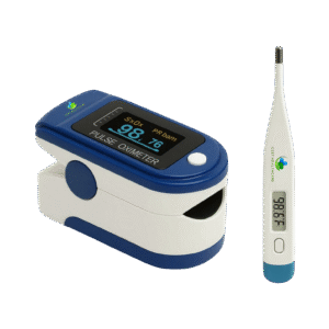 OSET FINGERTIP PULSE OXIMETER & THERMOMETER